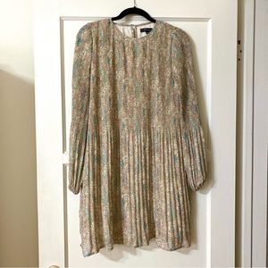 Wishlist Apparel Womens Long Sleeve Mini Dress Small boho style